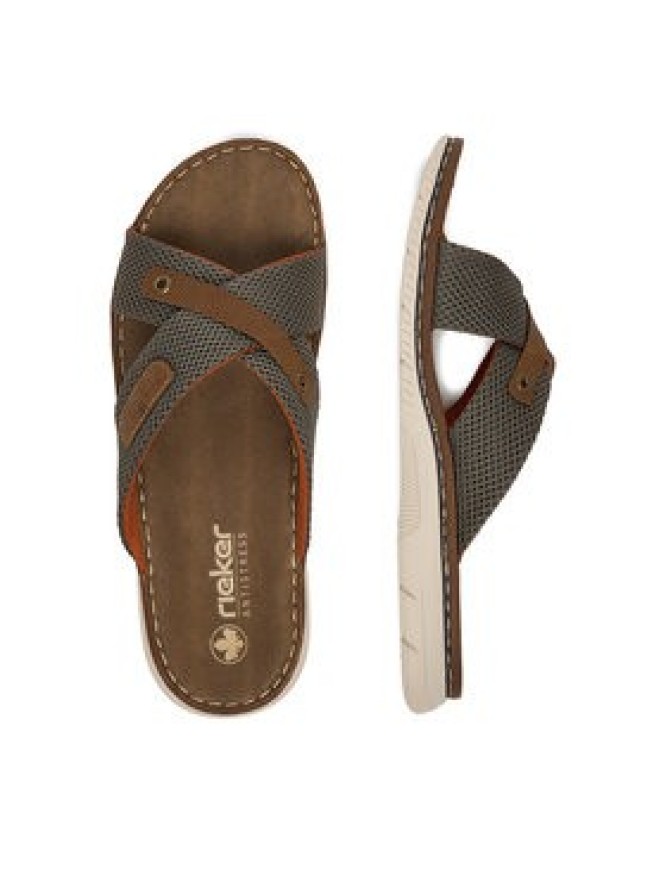 Rieker Klapki CEO-21340-54 Khaki