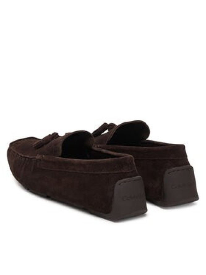 Calvin Klein Mokasyny Driver Tassels Su HM0HM02028 Brązowy