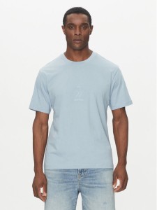 HUGO T-Shirt 50538246 Błękitny Regular Fit