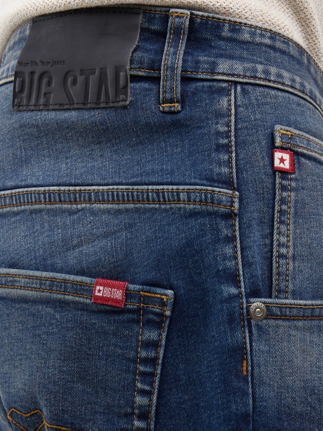 Szorty męskie jeansowe granatowe Conner 438