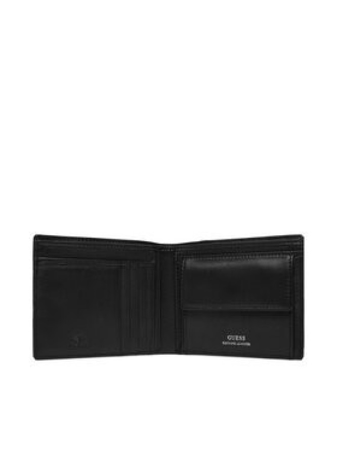Guess Portfel SMTOTE LEA20 Czarny