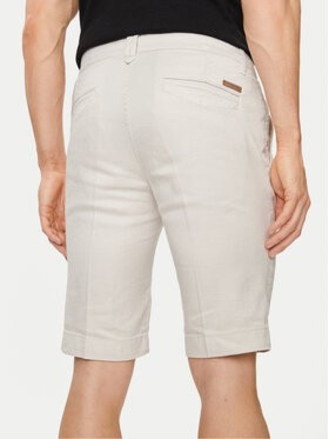 Baldessarini Szorty materiałowe B1 16939.6666 Écru Regular Fit