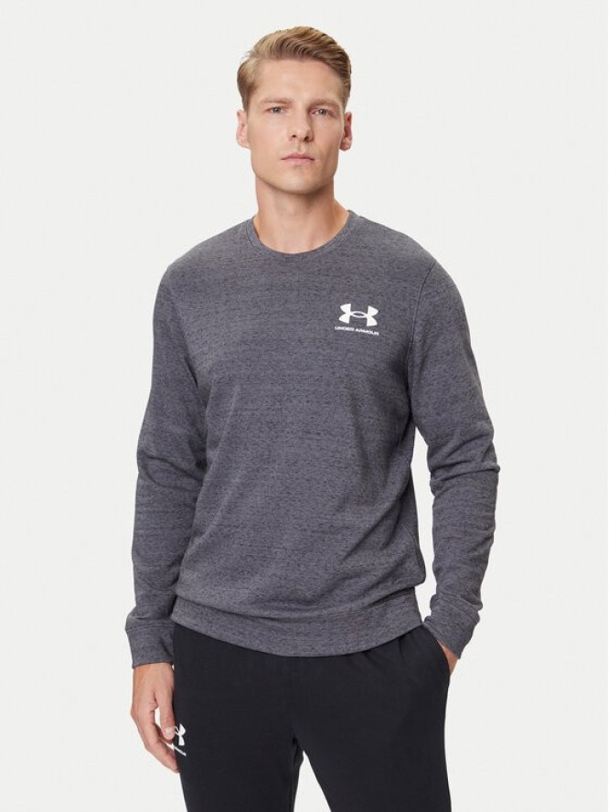 Under Armour Bluza Ua Rival Terry 1370404 Szary Relaxed Fit