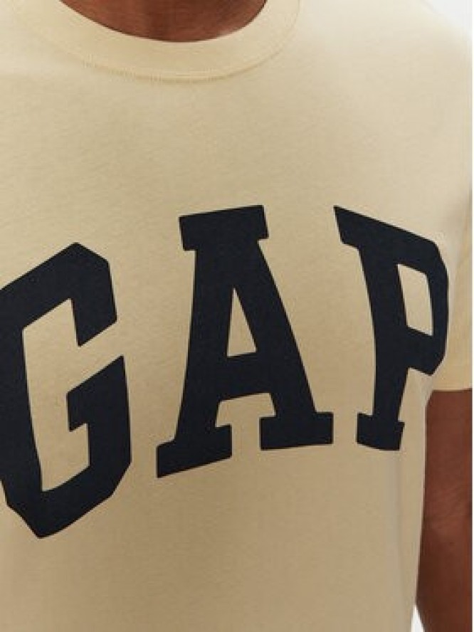 Gap T-Shirt 856659-26 Żółty Regular Fit