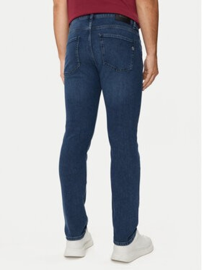 Boss Jeansy Delaware 50524007 Granatowy Slim Fit