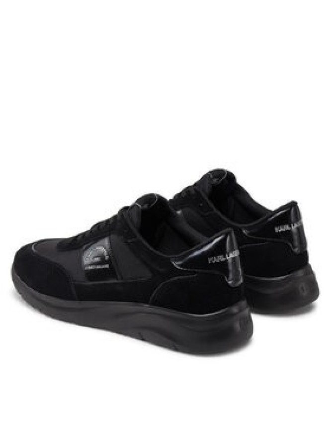 KARL LAGERFELD Sneakersy Serger KL53637 Czarny