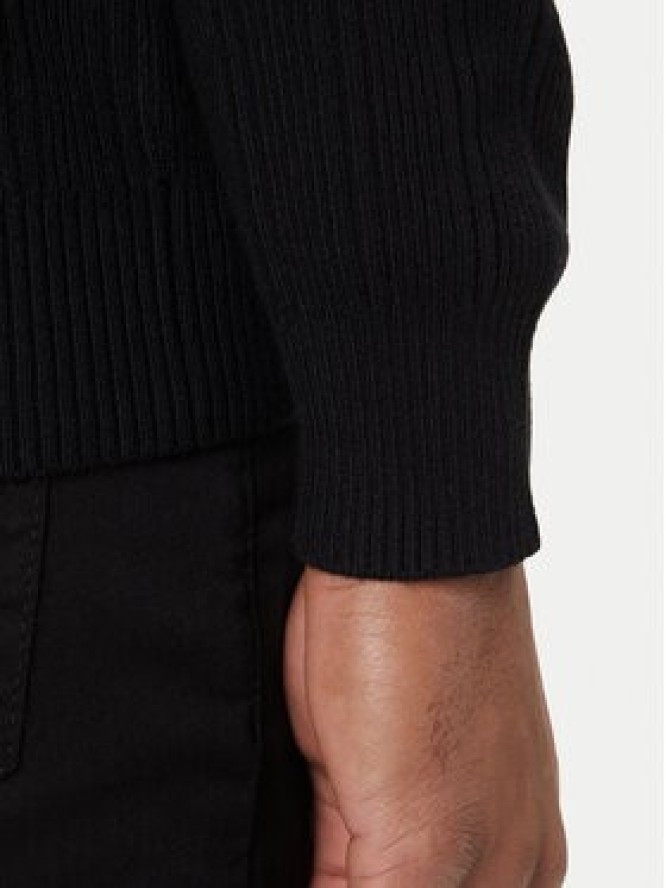 HUGO Sweter Sastoro 50524556 Czarny Regular Fit