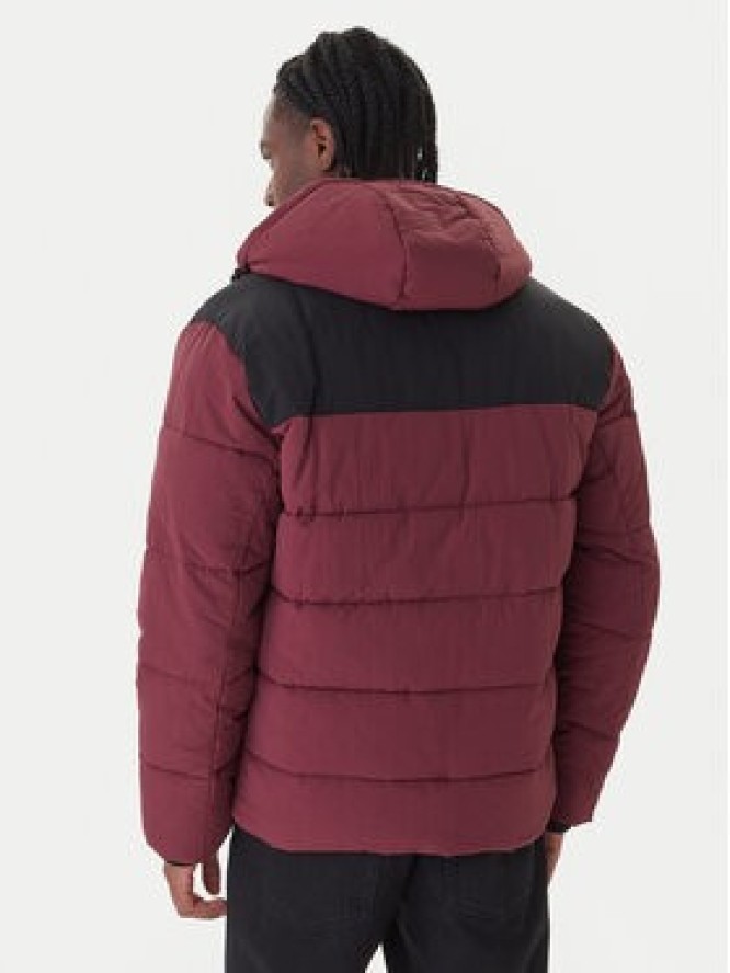 Nautica Kurtka zimowa Pocatello FZ Coat N1T04061 Bordowy Regular Fit
