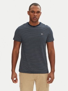 Tommy Jeans T-Shirt DM0DM20377 Granatowy Slim Fit