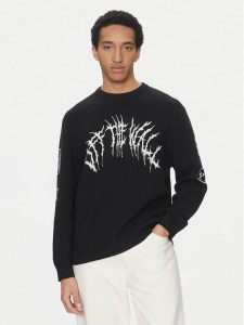 Vans Sweter Metal Arch VN000KUU Czarny Loose Fit