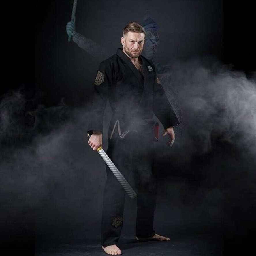 Kimono/Gi BJJ Męskie Fairtex Treeburam Czarne A0