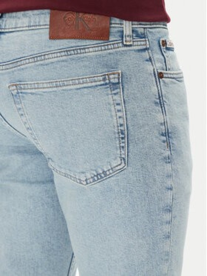 Calvin Klein Jeans Jeansy LV04RB736G Niebieski Slim Fit