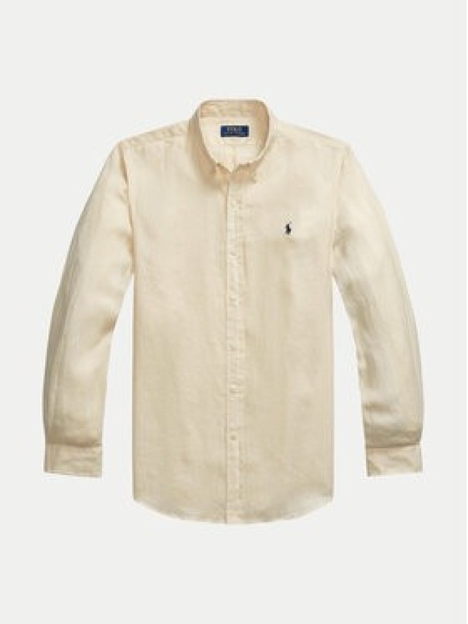Polo Ralph Lauren Koszula 710968915005 Beżowy Slim Fit