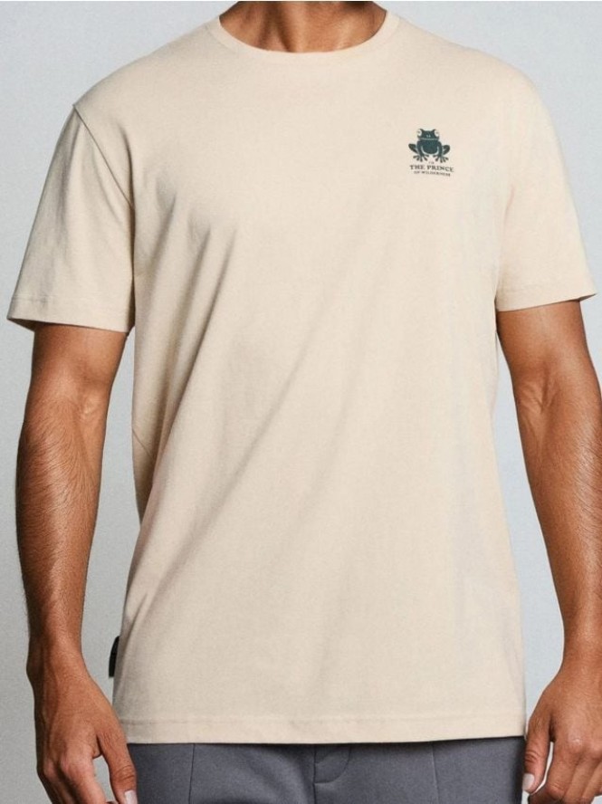 Koszulka z krótkim rękawem - beżowy