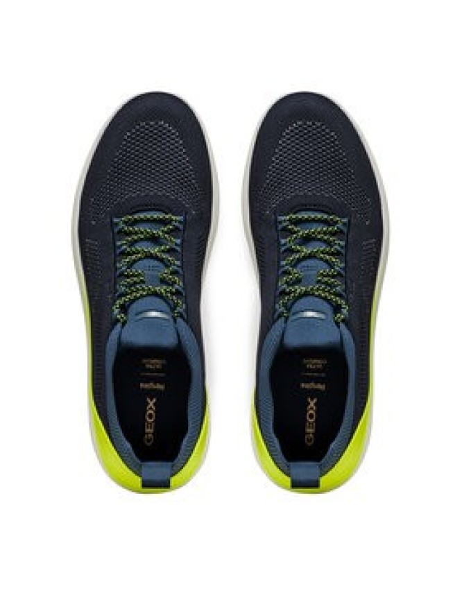 Geox Sneakersy U Spherica U55BYE 0009T C4502 Granatowy