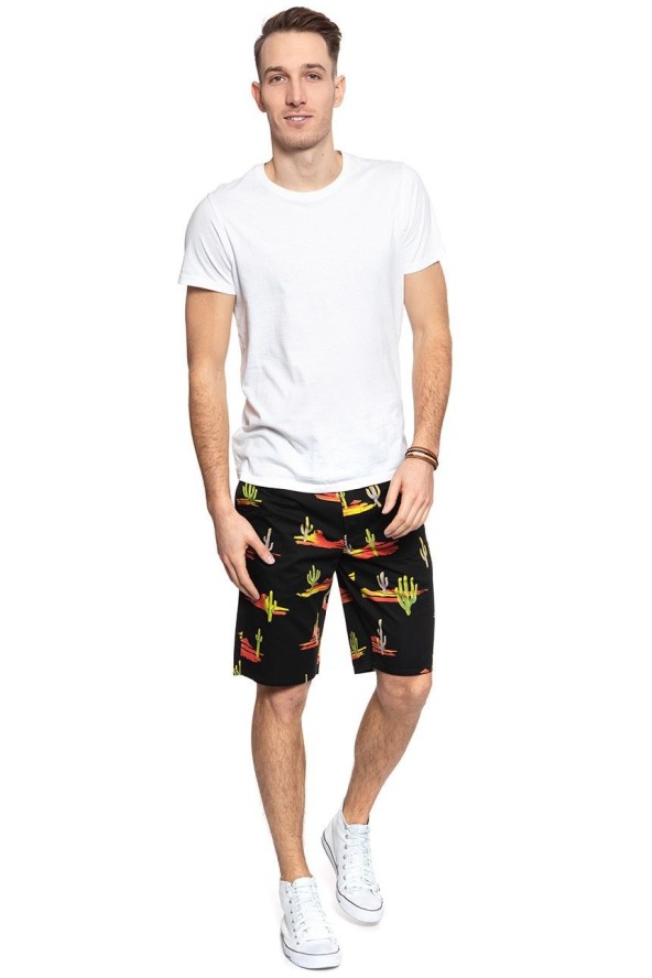 SPODENKI WRANGLER CHINO SHORT FADED BLACK W14AMZ33Z 112126574