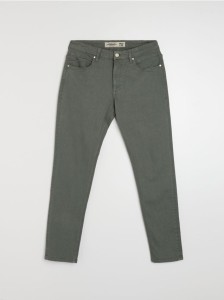 Jeansy slim fit - zielony