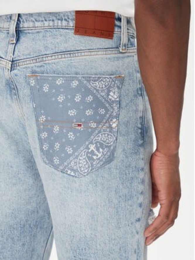 Tommy Jeans Jeansy Otis DM0DM21026 Niebieski Straight Fit