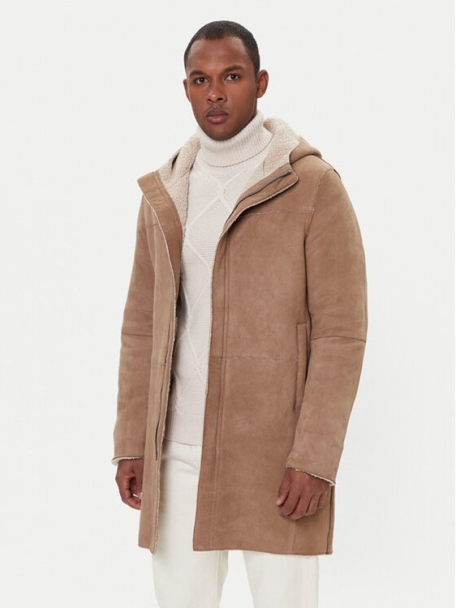 Milestone Kurtka przejściowa Alerio 531624 21330 Brązowy Regular Fit