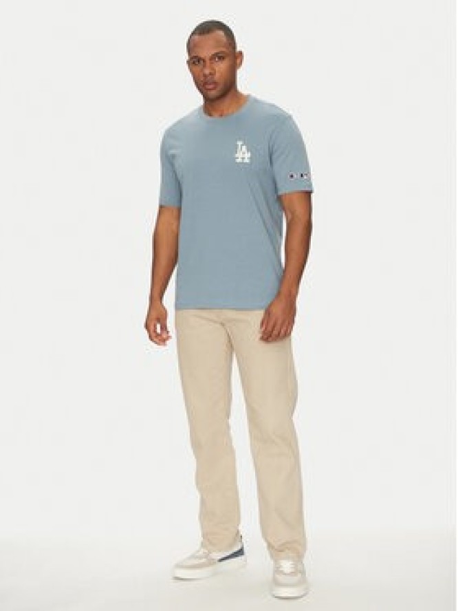 Champion T-Shirt 221037 Niebieski Standard Fit