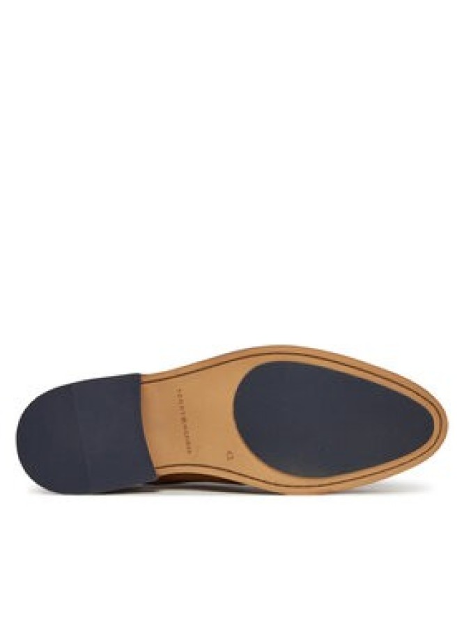 Tommy Hilfiger Półbuty Hilfiger Thunit Suede M Toe Shoe FM0FM05468 Brązowy