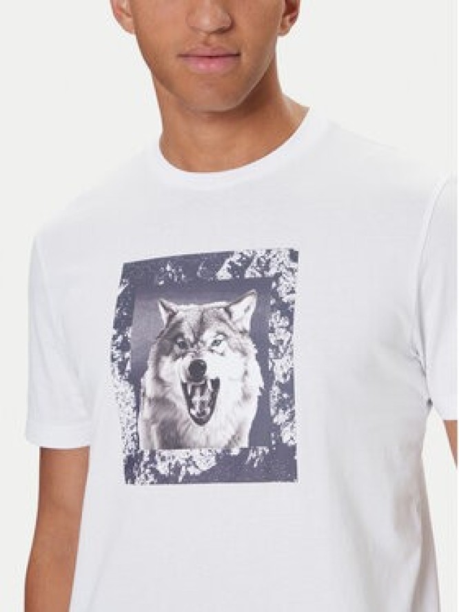 BOSS T-Shirt Lupo 50554615 Beżowy Regular Fit