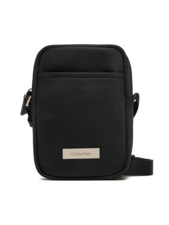 Calvin Klein Saszetka Sleek Slim Reporter LV04D3233G Czarny