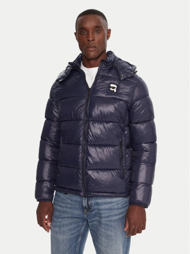 KARL LAGERFELD Kurtka zimowa 505022 554590 Granatowy Regular Fit