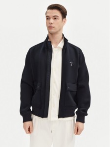 Aeronautica Militare Kurtka przejściowa 251AB2203CT3492 Granatowy Regular Fit