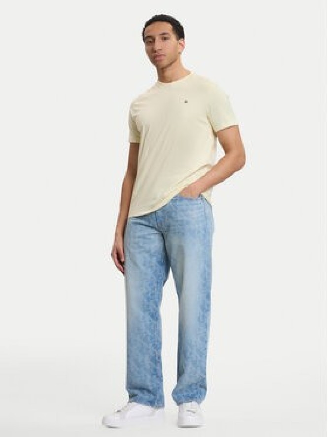 Calvin Klein Jeans Jeansy LV04RG765G Niebieski Straight Fit