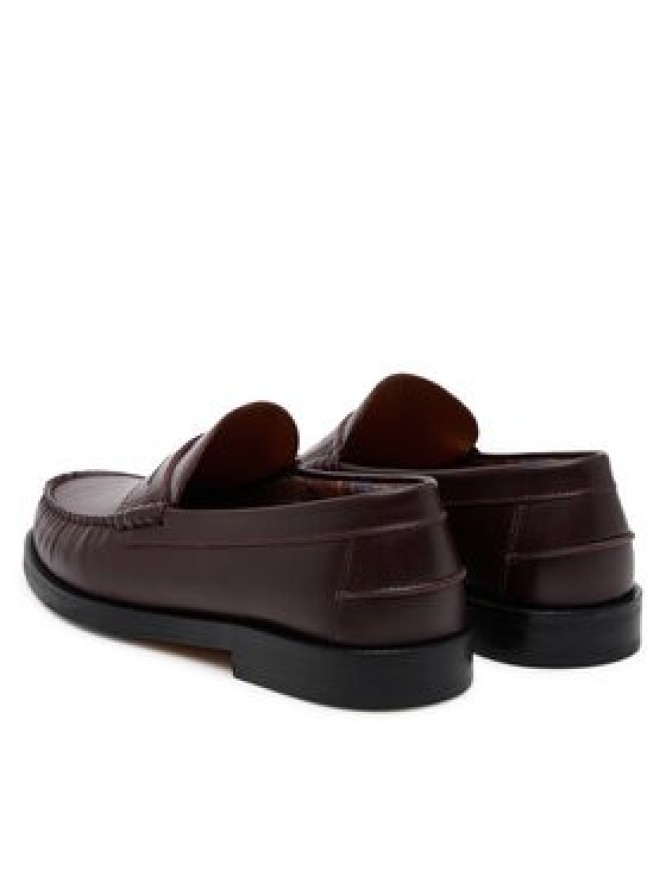 Naked Wolfe Mokasyny Riviera Bordowy