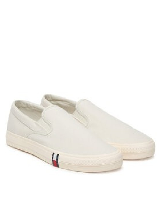 Tommy Jeans Tenisówki Archive Vulc. Y2K Slip On EM0EM01675 Biały
