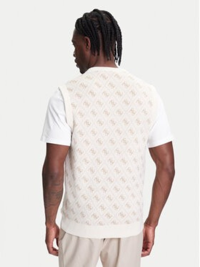 Guess Sweter M5YR09 Z3OE2 Beżowy Regular Fit