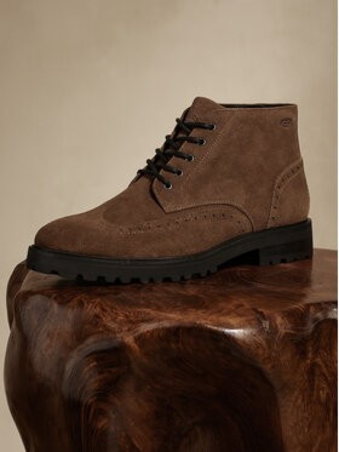 Gino Rossi Trzewiki EO-UBERTO-04 125AM Brązowy