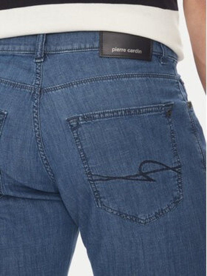 Pierre Cardin Jeansy C7 34506.7770 Niebieski Slim Fit
