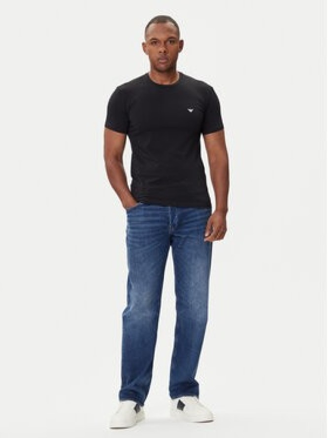 Emporio Armani Underwear T-Shirt EM000379 AF14133 UC001 Czarny Fitted Fit
