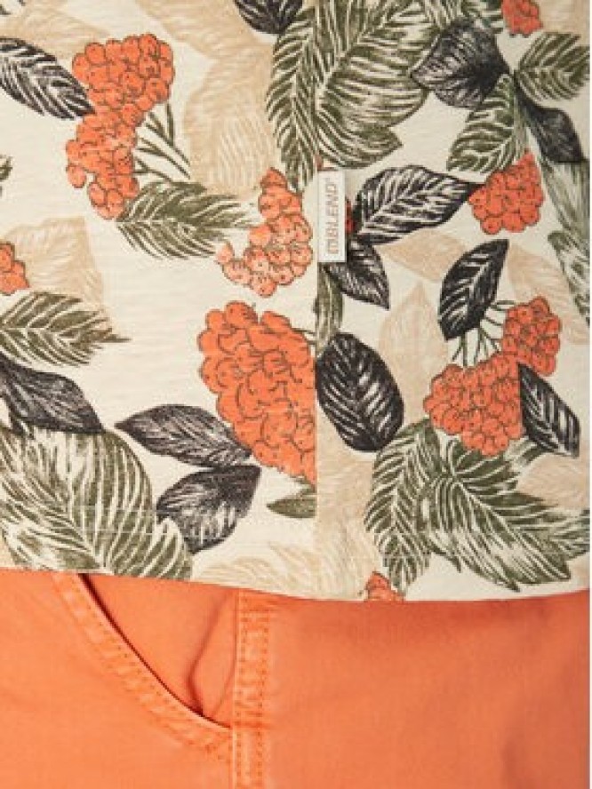 Blend T-Shirt 20717778 Beżowy Regular Fit