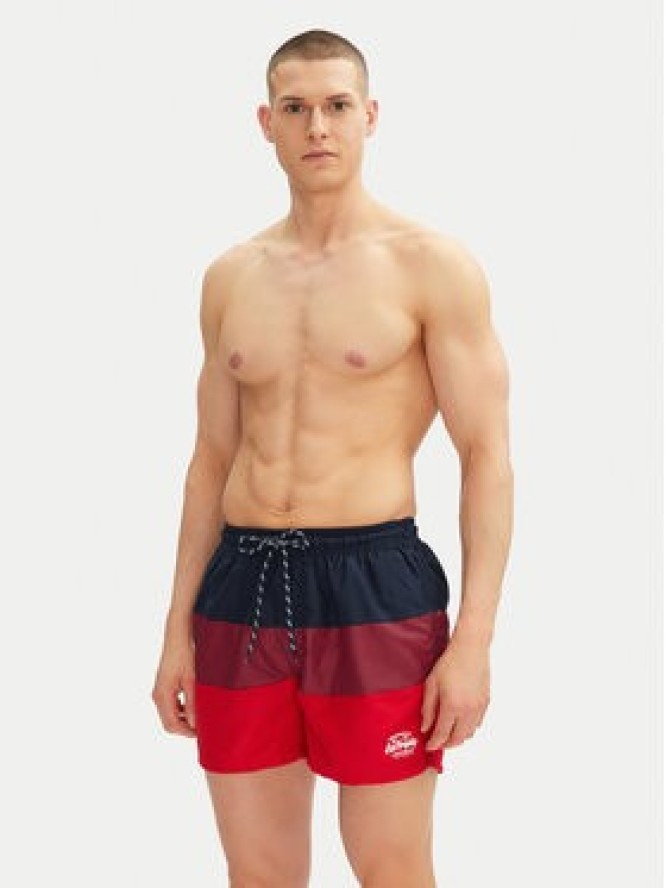 Henderson Szorty kąpielowe Rival 42609 Czerwony Regular Fit