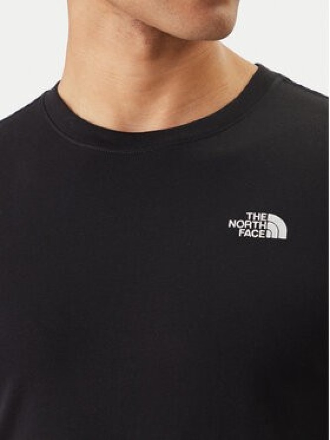 The North Face Longsleeve Evolution Simple Dome NF0A8EU3 Czarny Regular Fit