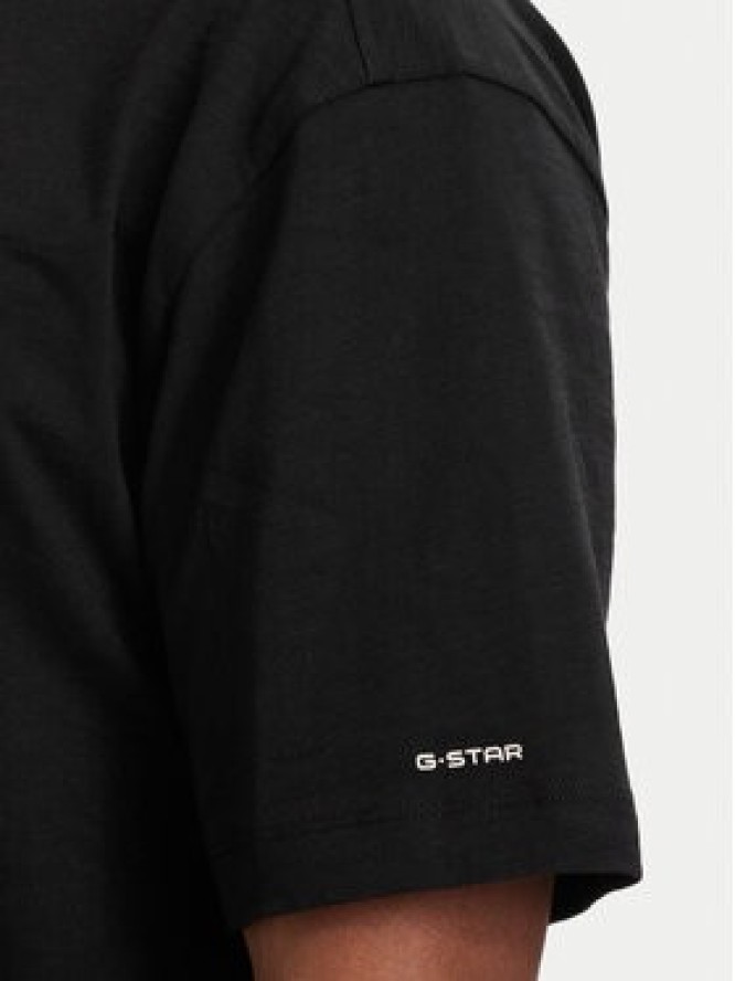 G-Star Raw T-Shirt Coord D29344-C372 Czarny Relaxed Fit