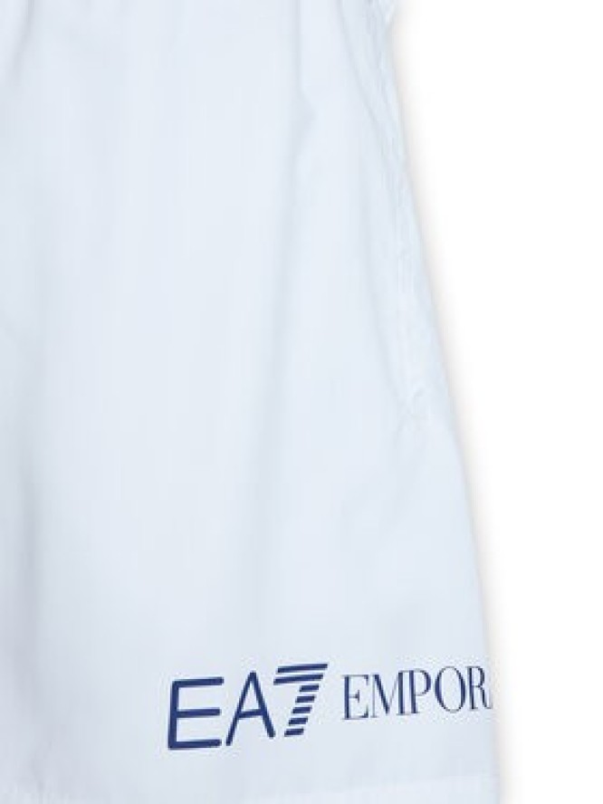 EA7 Emporio Armani Szorty kąpielowe 7M002000 AF13049 M0304 Biały Regular Fit