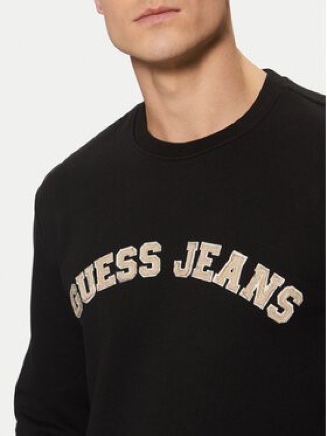 Guess Jeans Bluza M5RQ41 KCPR1 Czarny Regular Fit