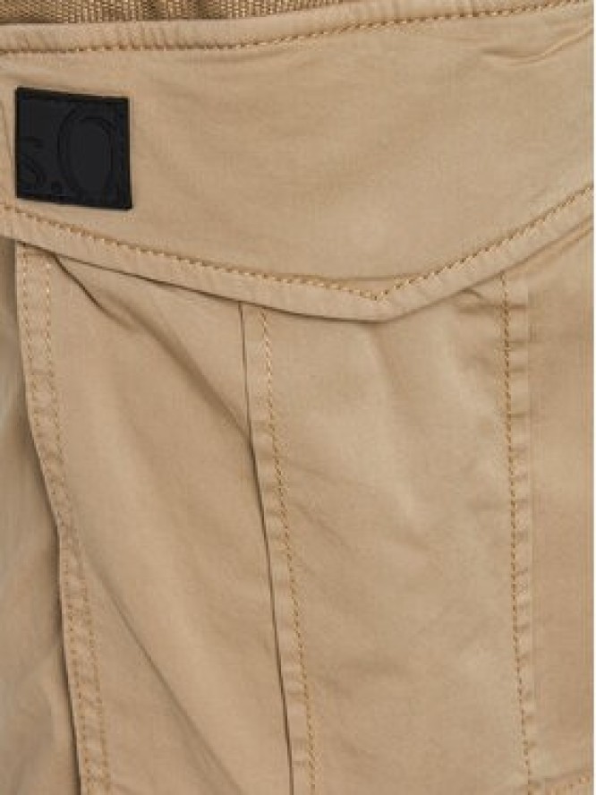 s.Oliver Spodnie materiałowe 2149552 Beżowy Regular Fit