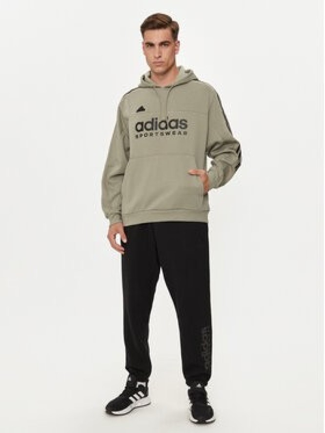 adidas Bluza House of Tiro IV8125 Zielony Relaxed Fit
