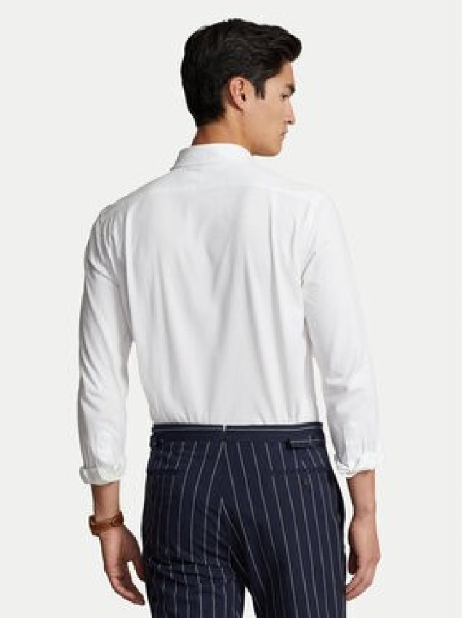 Polo Ralph Lauren Koszula 710899386001 Biały Slim Fit