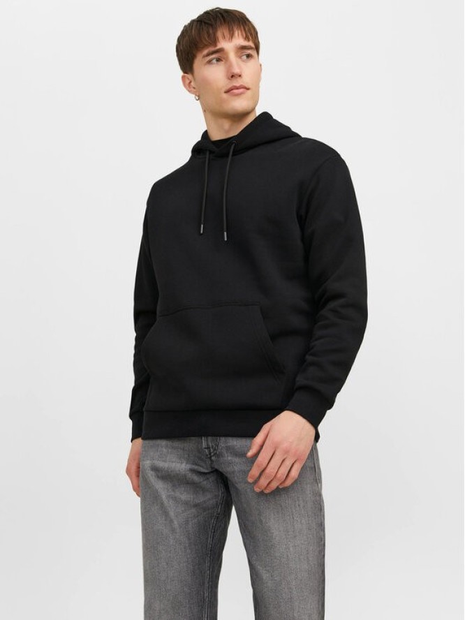 Jack & Jones Bluza Bradley 12249340 Czarny Relaxed Fit