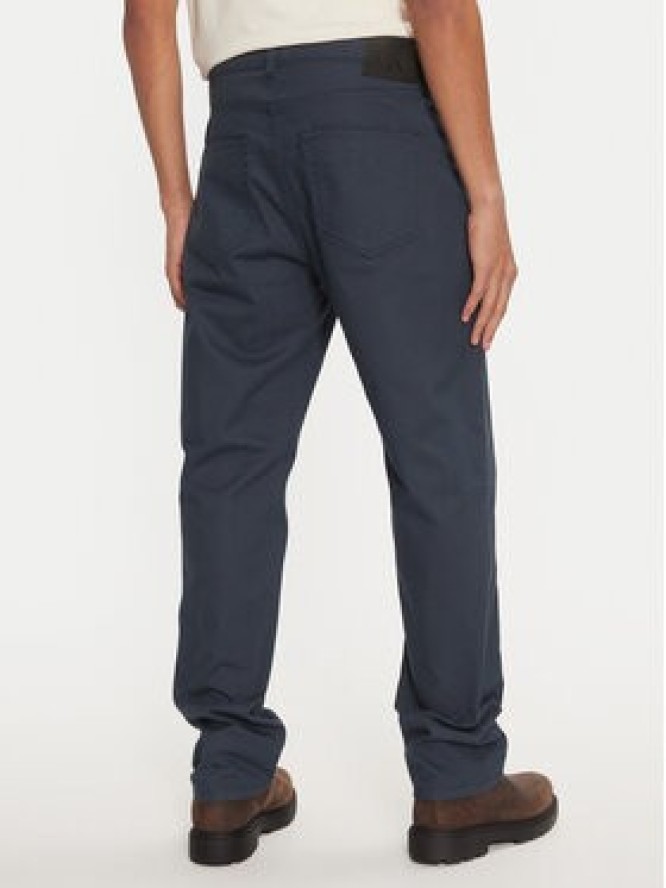 Calvin Klein Jeans Spodnie materiałowe J30J326263 Niebieski Straight Fit