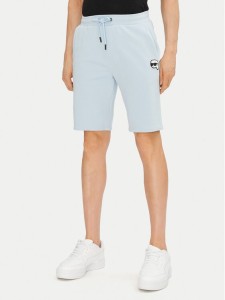 KARL LAGERFELD Szorty sportowe 705014 552900 Niebieski Regular Fit
