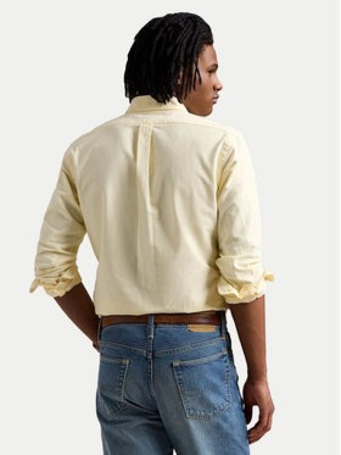 Polo Ralph Lauren Koszula 710953704004 Żółty Custom Fit