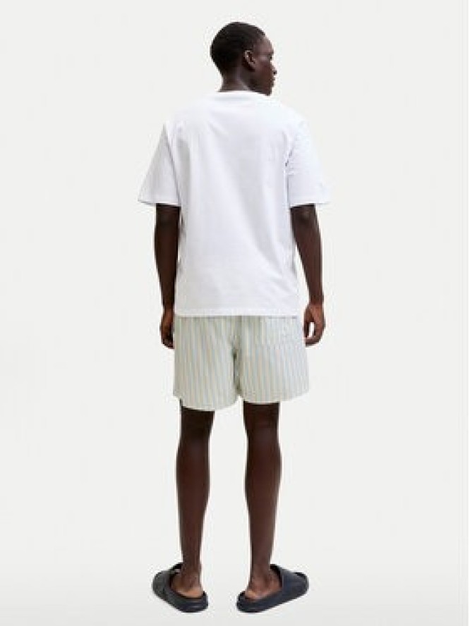 Jack & Jones T-Shirt Gradient Print 12288094 Biały Regular Fit